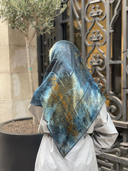 Carré mousseline HORIZON