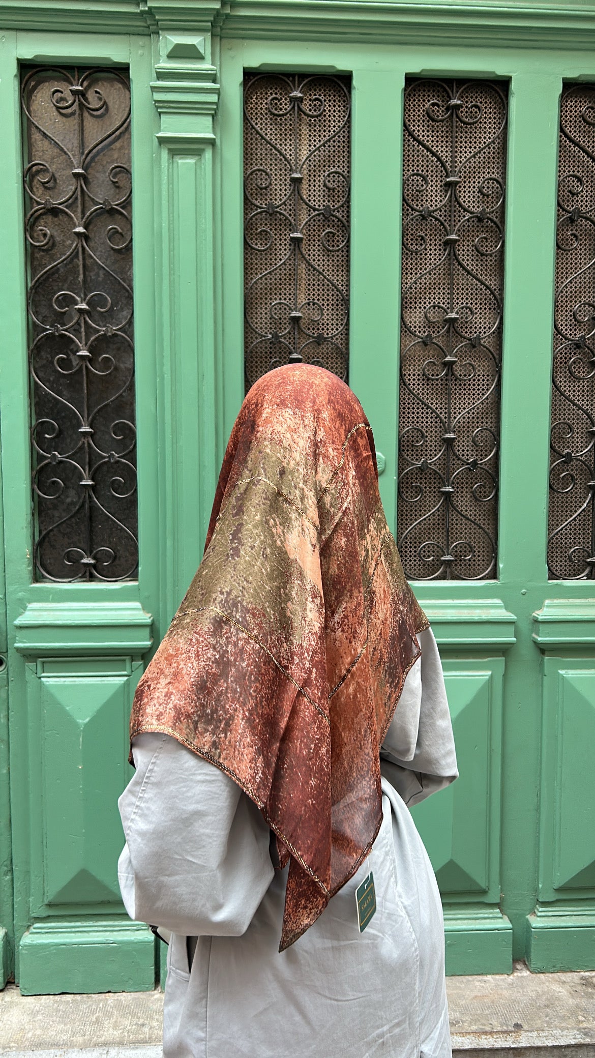 Carré mousseline CANNELLE